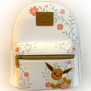 Loungefly Pokemon Eevee Spring Flowers Mini Backpack NWT